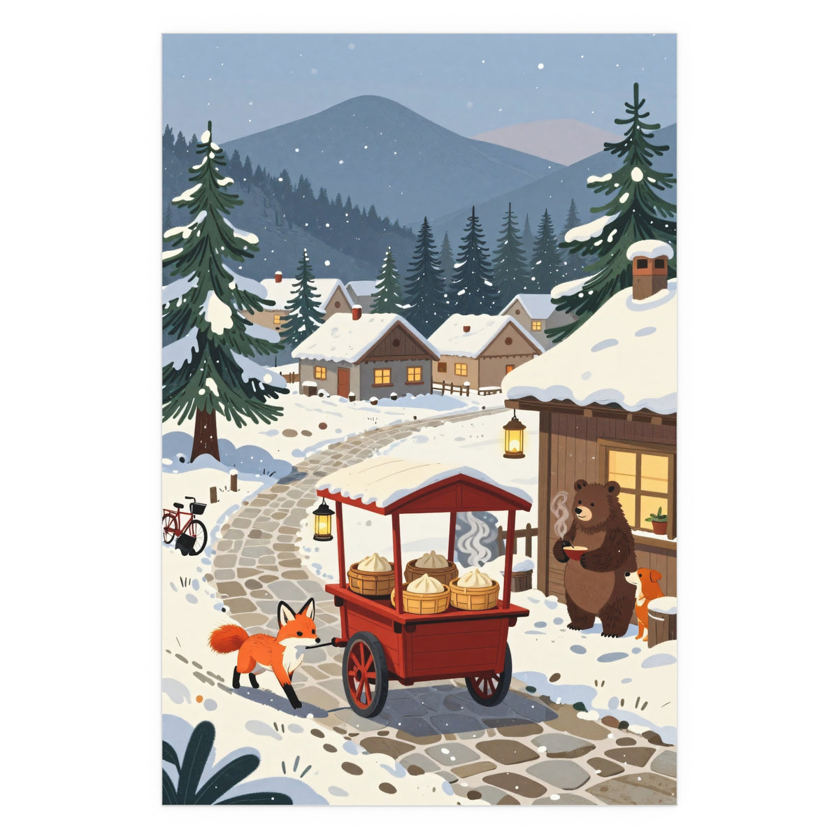 Mountain Village Christmas Bliss