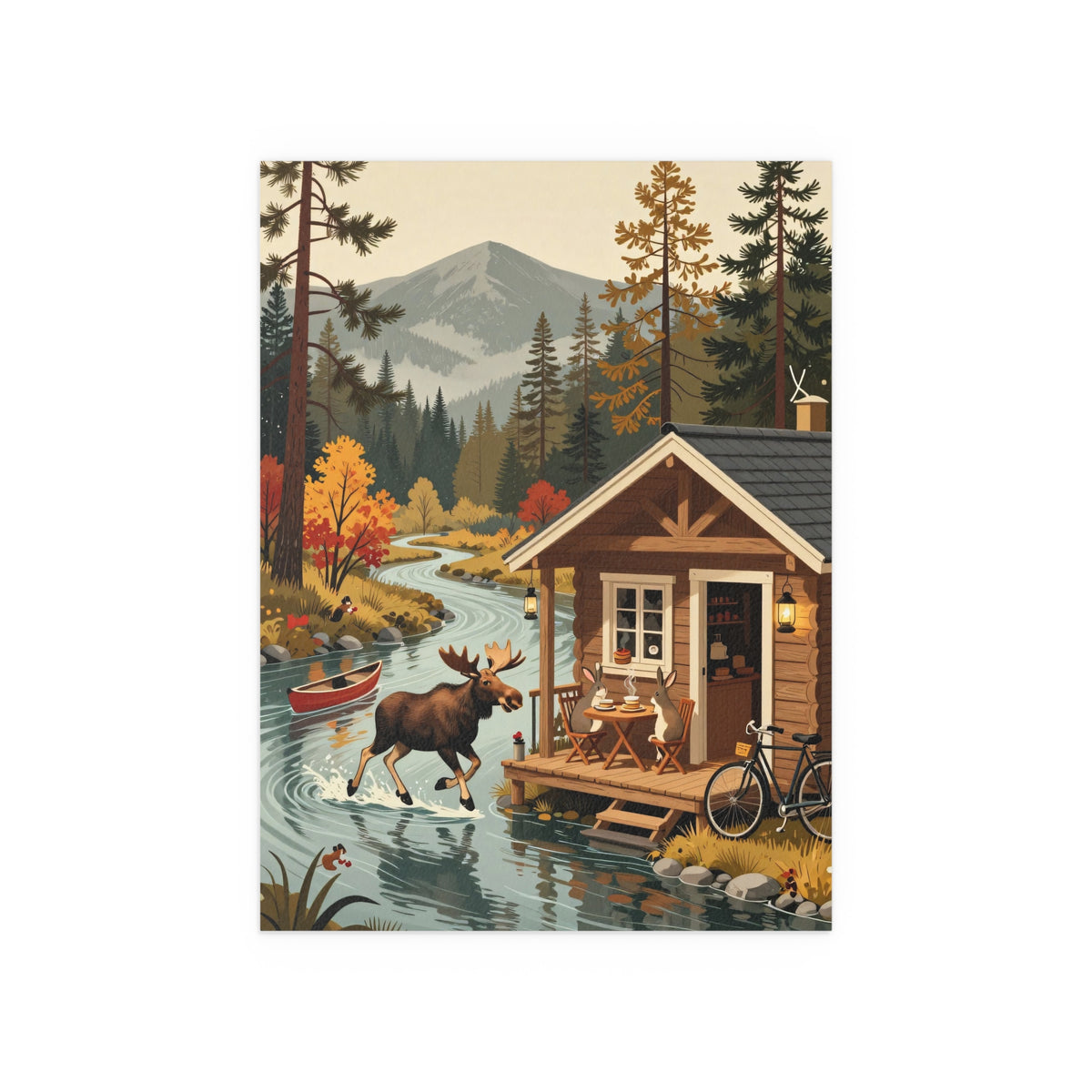 Autumnal Wilderness Retreat