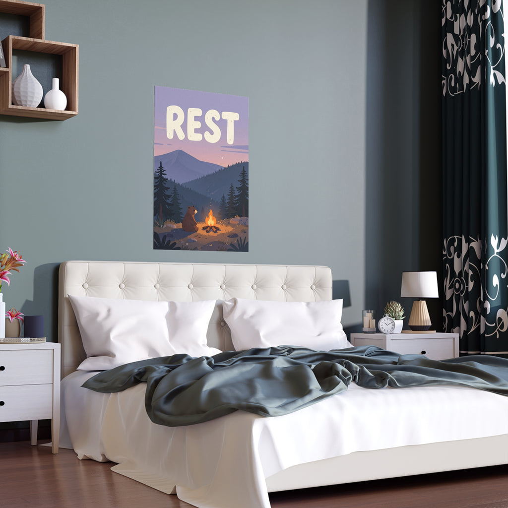 Moonlit Mountain Retreat