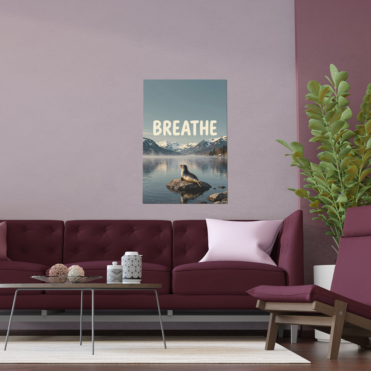 Serene Foggy Refuge