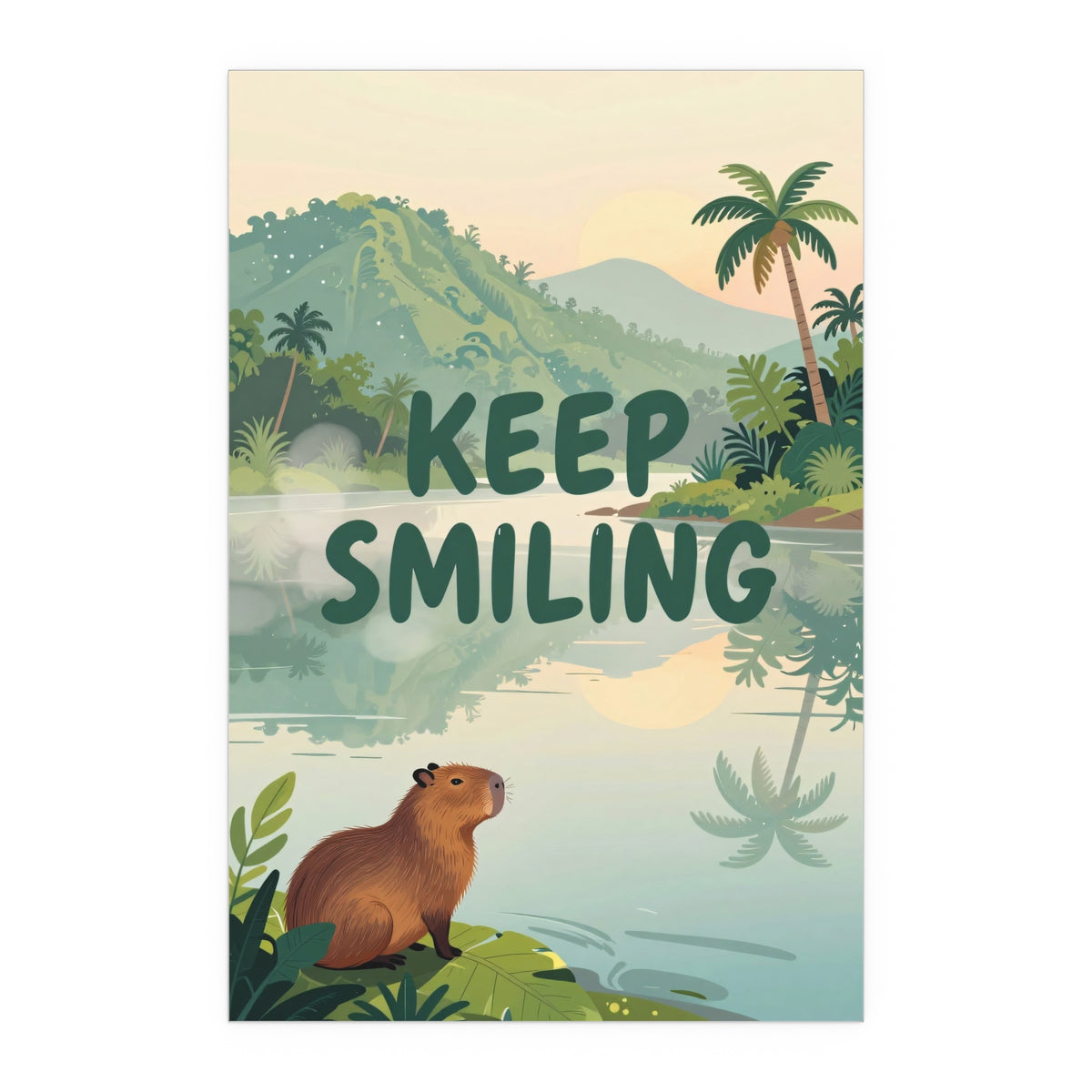 Tropical Beaver's Joyful Escapade