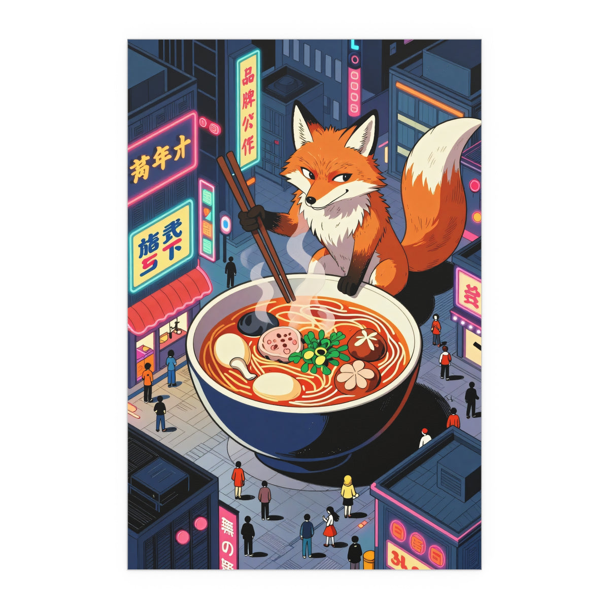 Urban Fox's Nighttime Snack