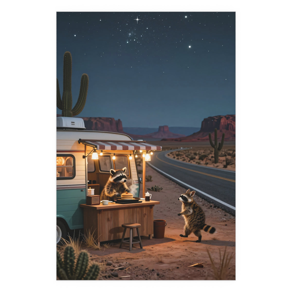Desert Dreams at Dusk