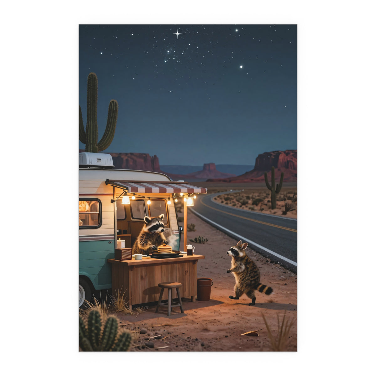 Desert Dreams at Dusk