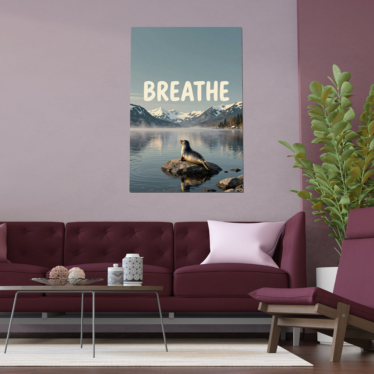 Serene Foggy Refuge