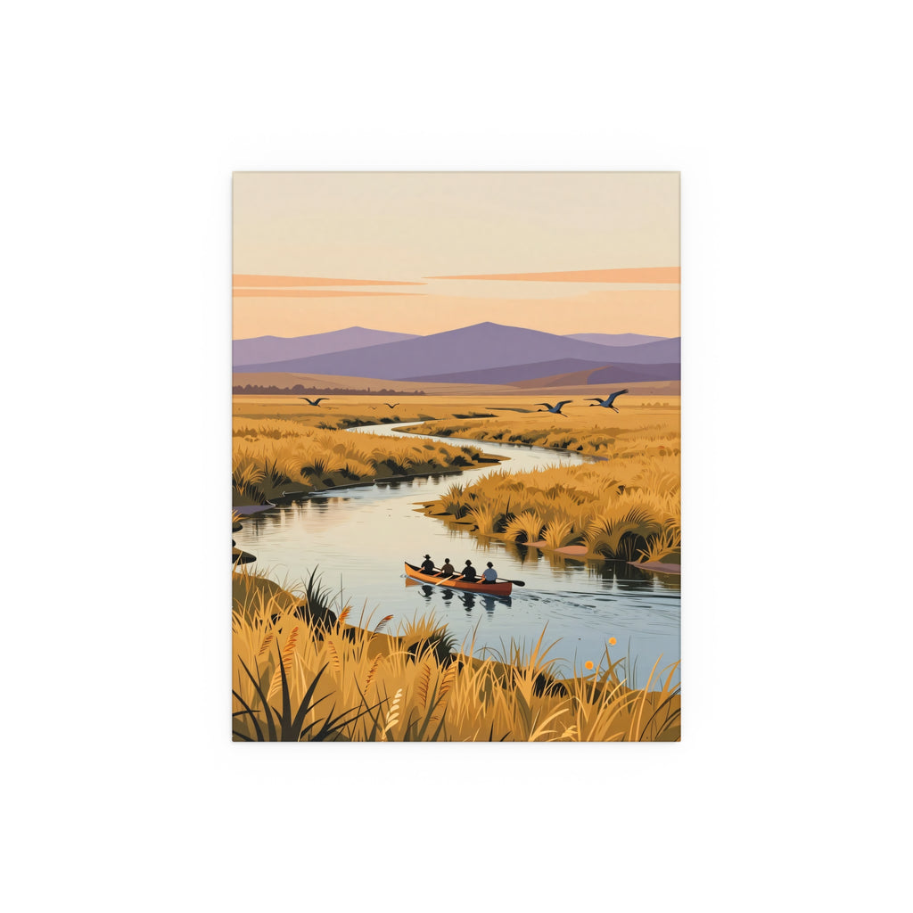 Serene Canoe Ride
