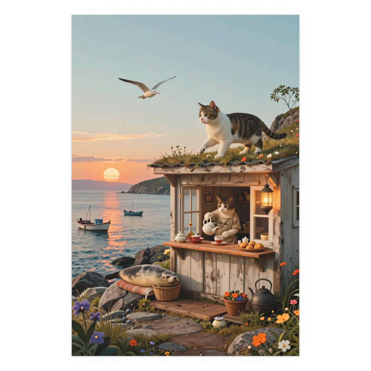 Whimsy at Sunset Cove