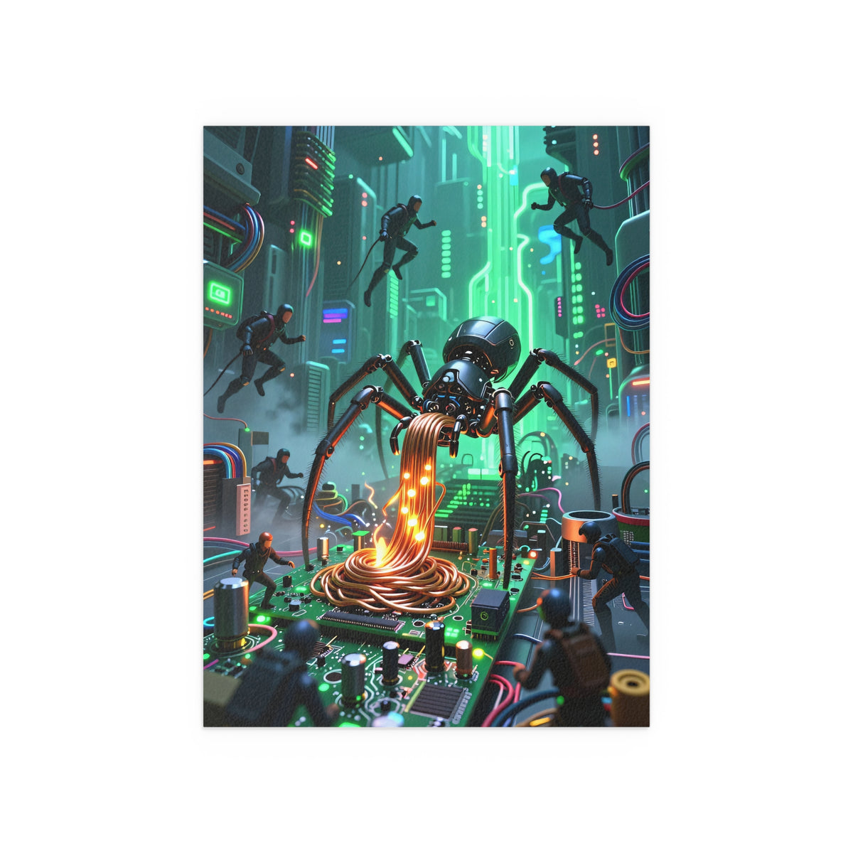 Neon Dreams of a Digital Uprising