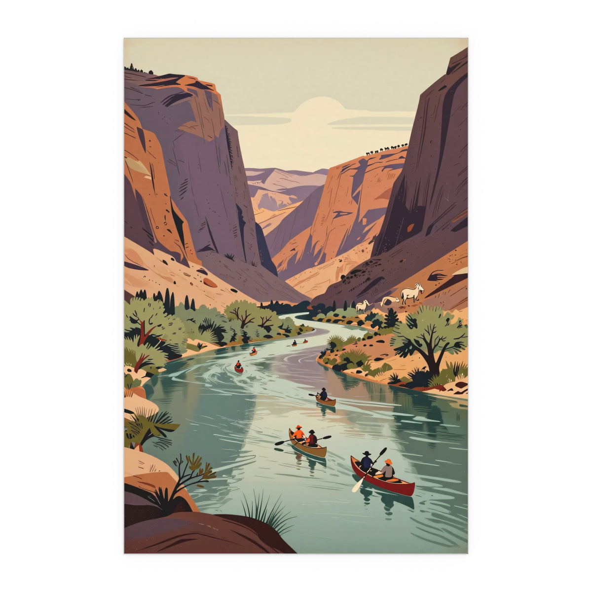Serene Mountain Reflections