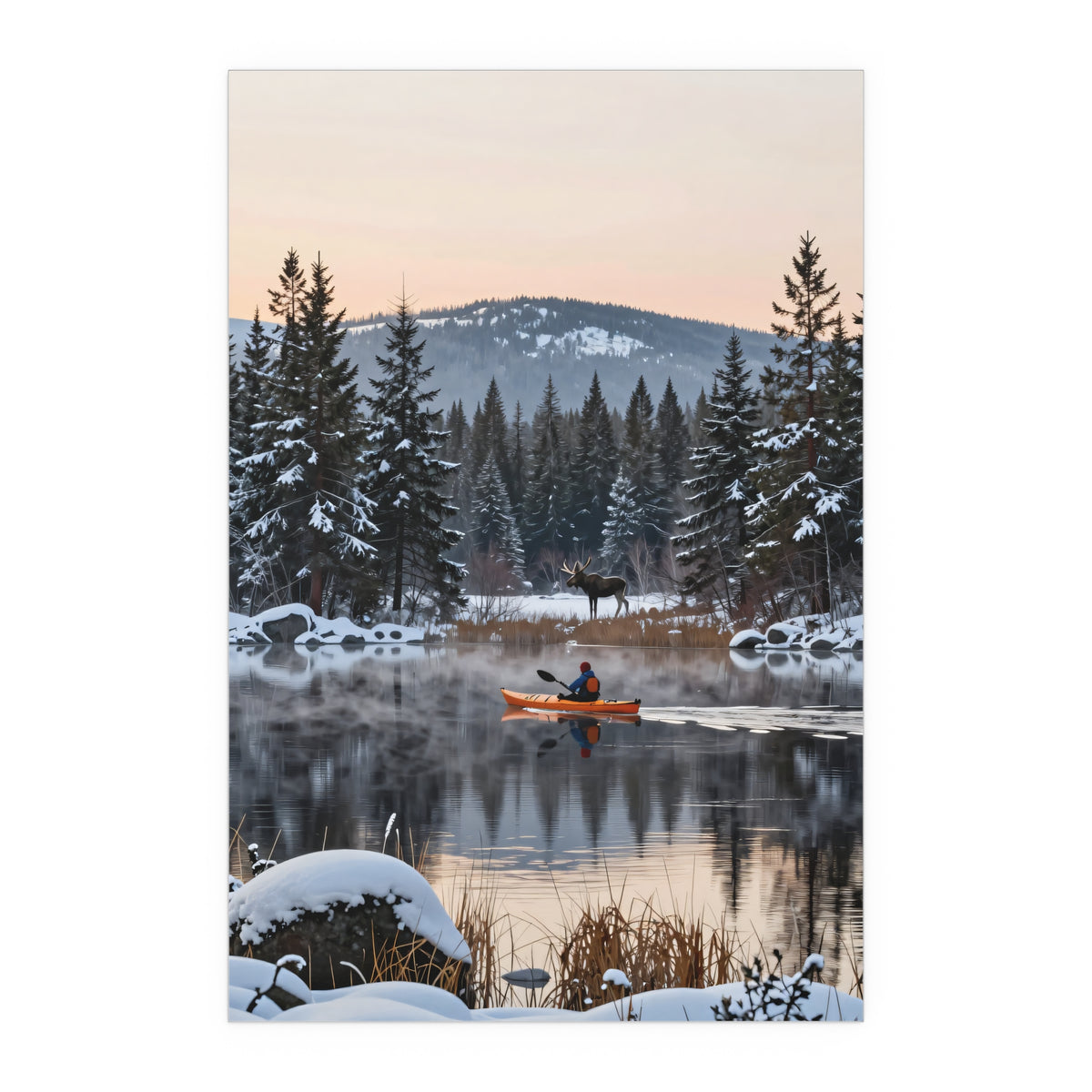 Serene Winter's Gentle Hush