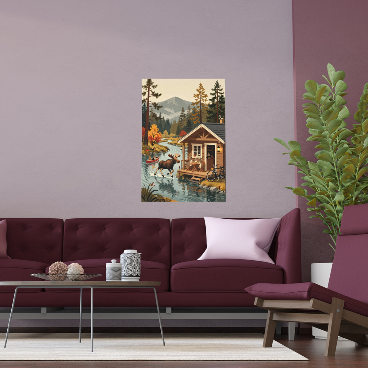 Autumnal Wilderness Retreat