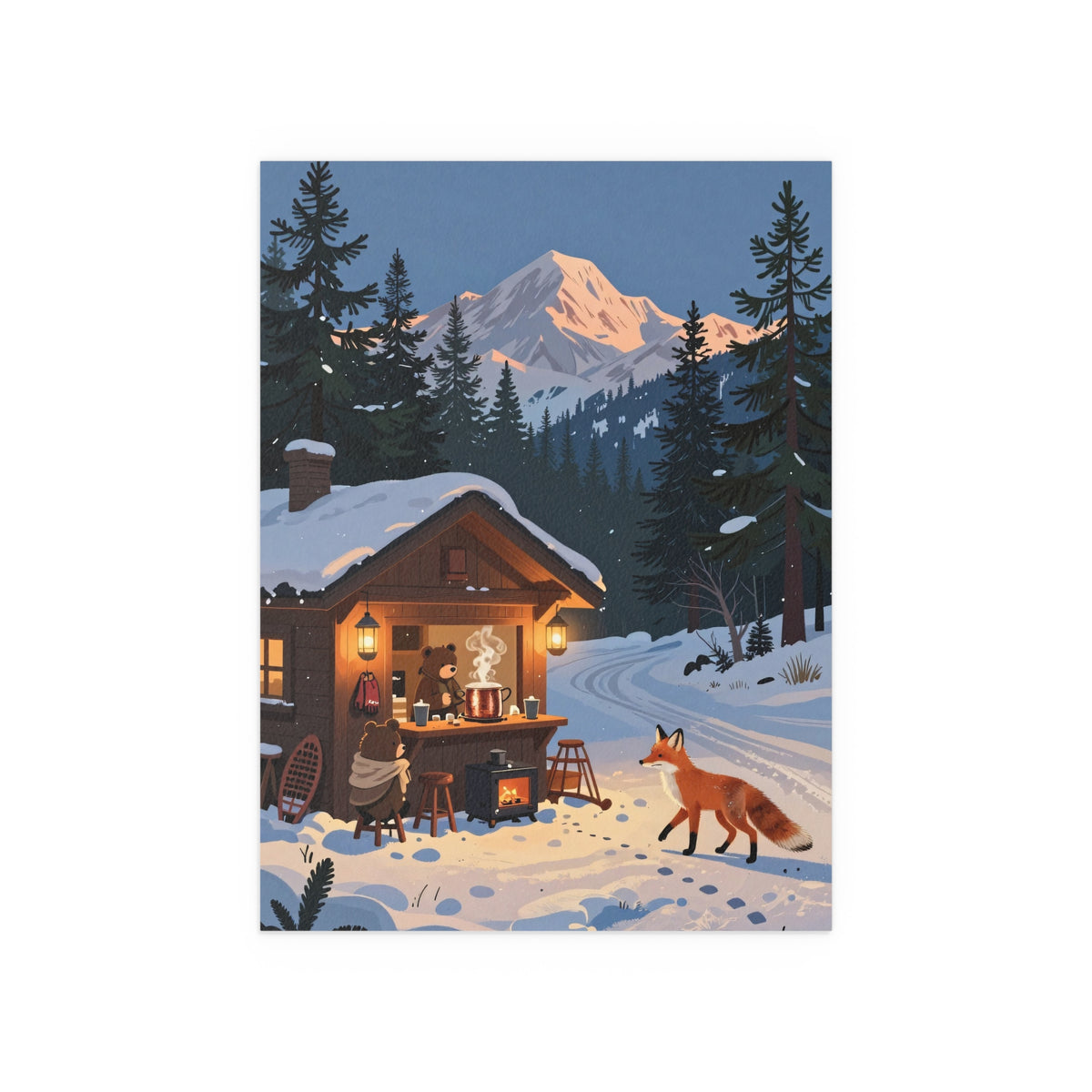 Winter's Warmth Abode