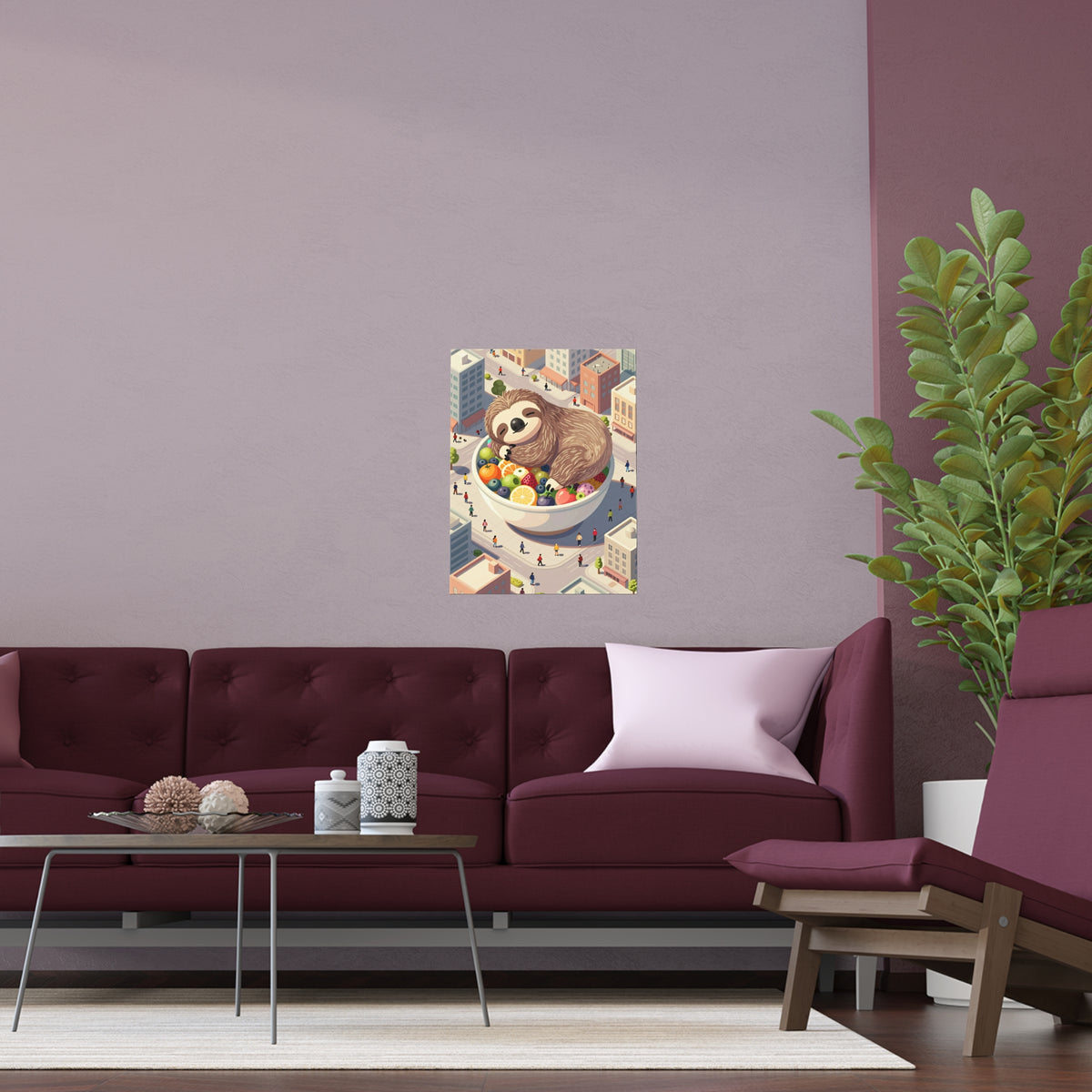 Sloth's Fruit Bowl Oasis