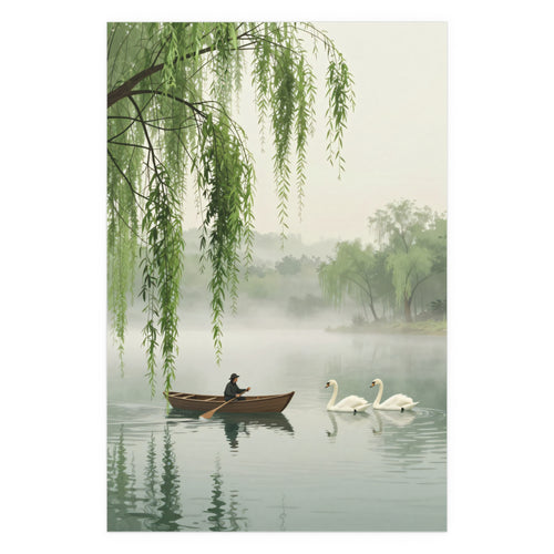 Autumn Serenity by River's Edge