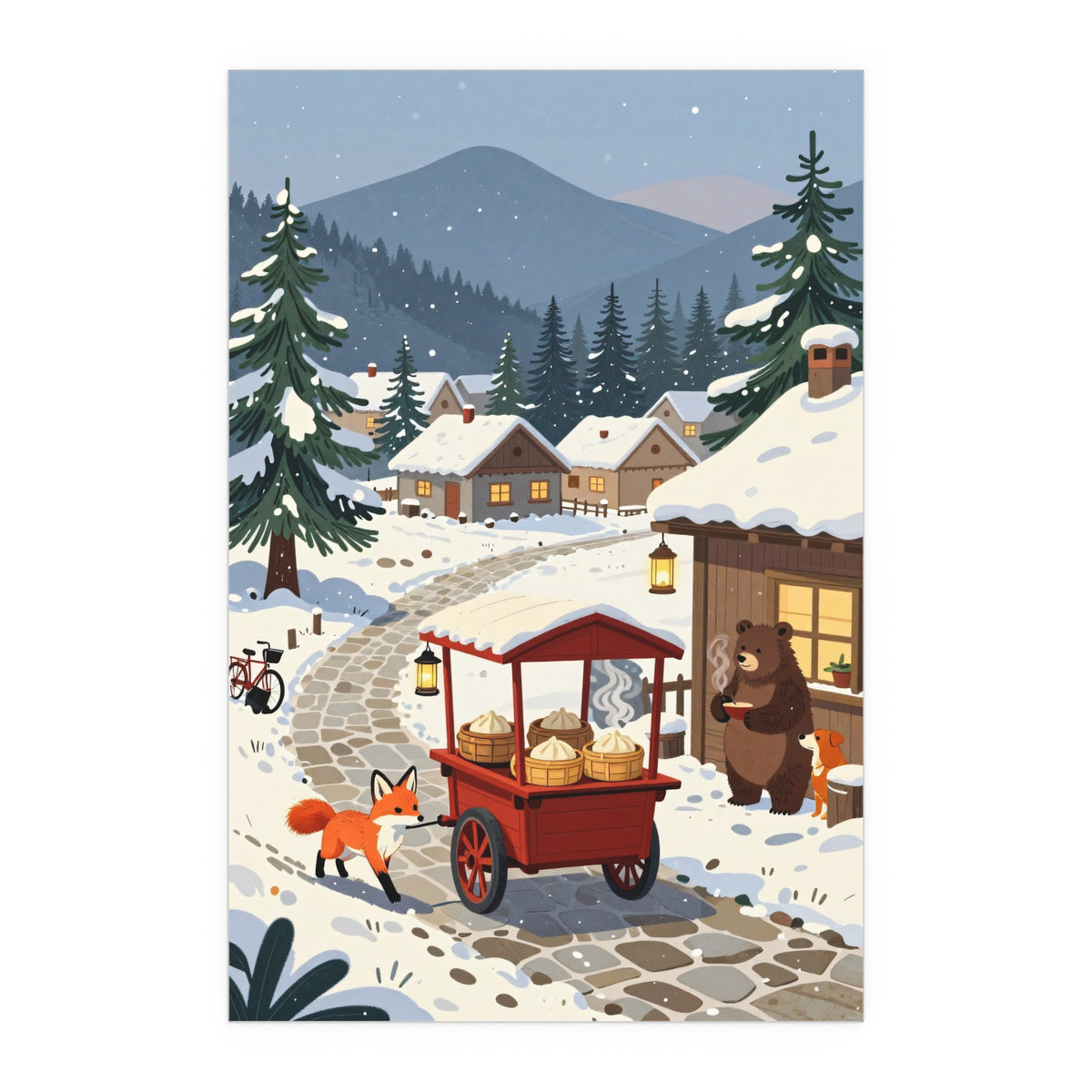 Mountain Village Christmas Bliss