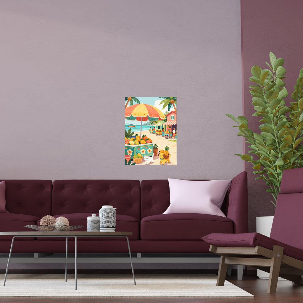 Vibrant Tropical Oasis