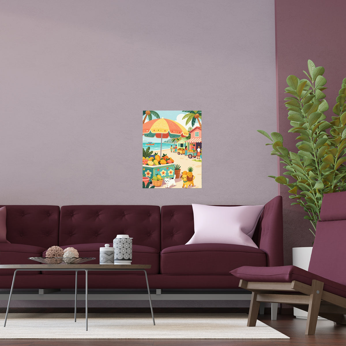 Vibrant Tropical Oasis