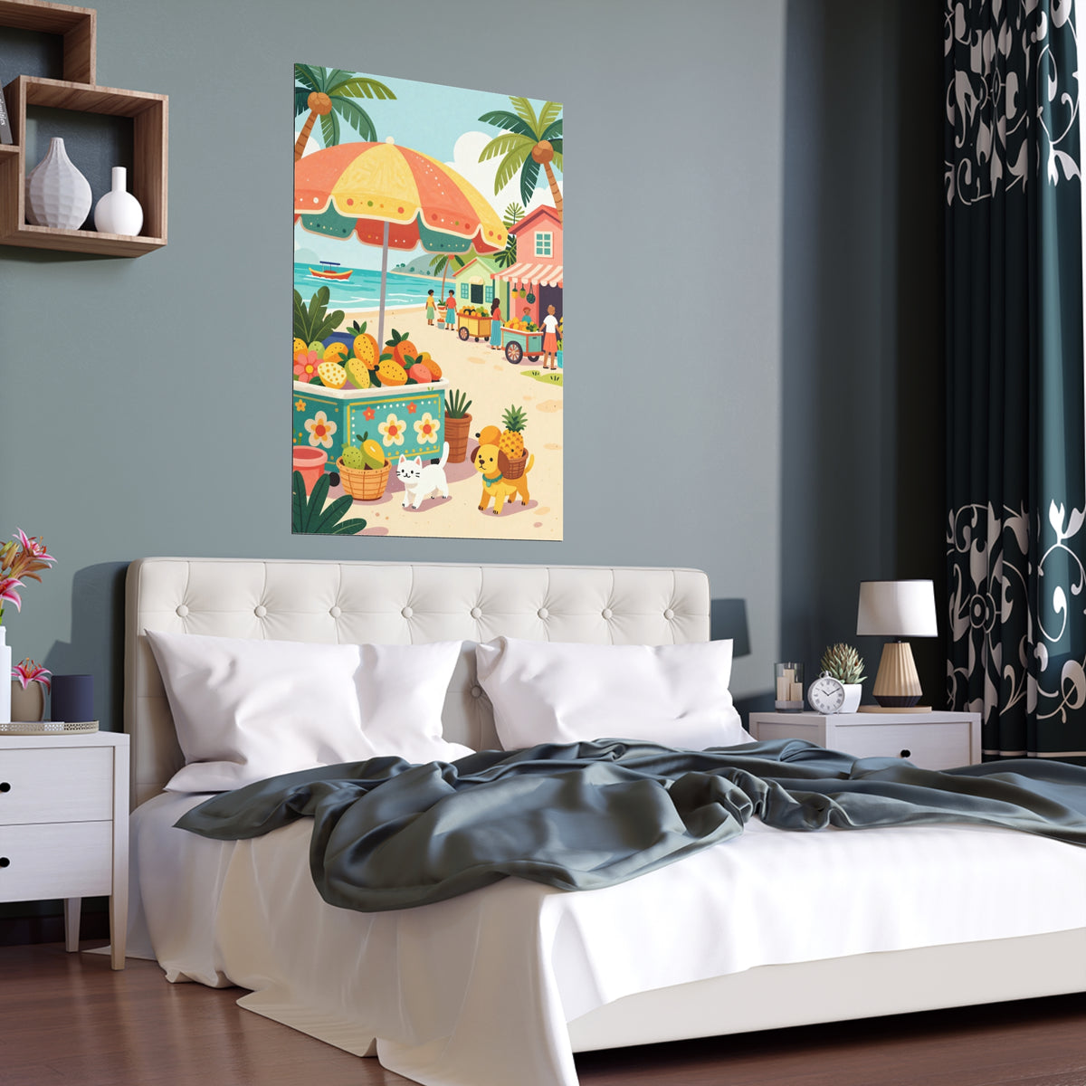 Vibrant Tropical Oasis