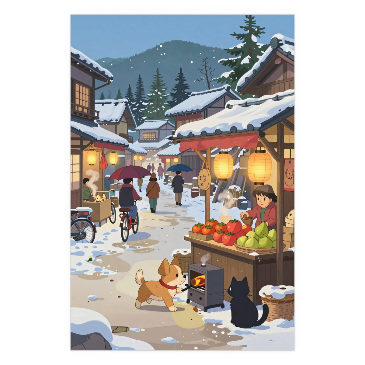 Snowy Village Enchantress