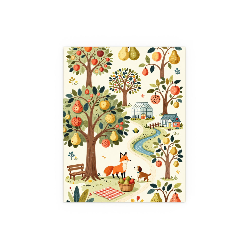 Vibrant Orchard Oasis