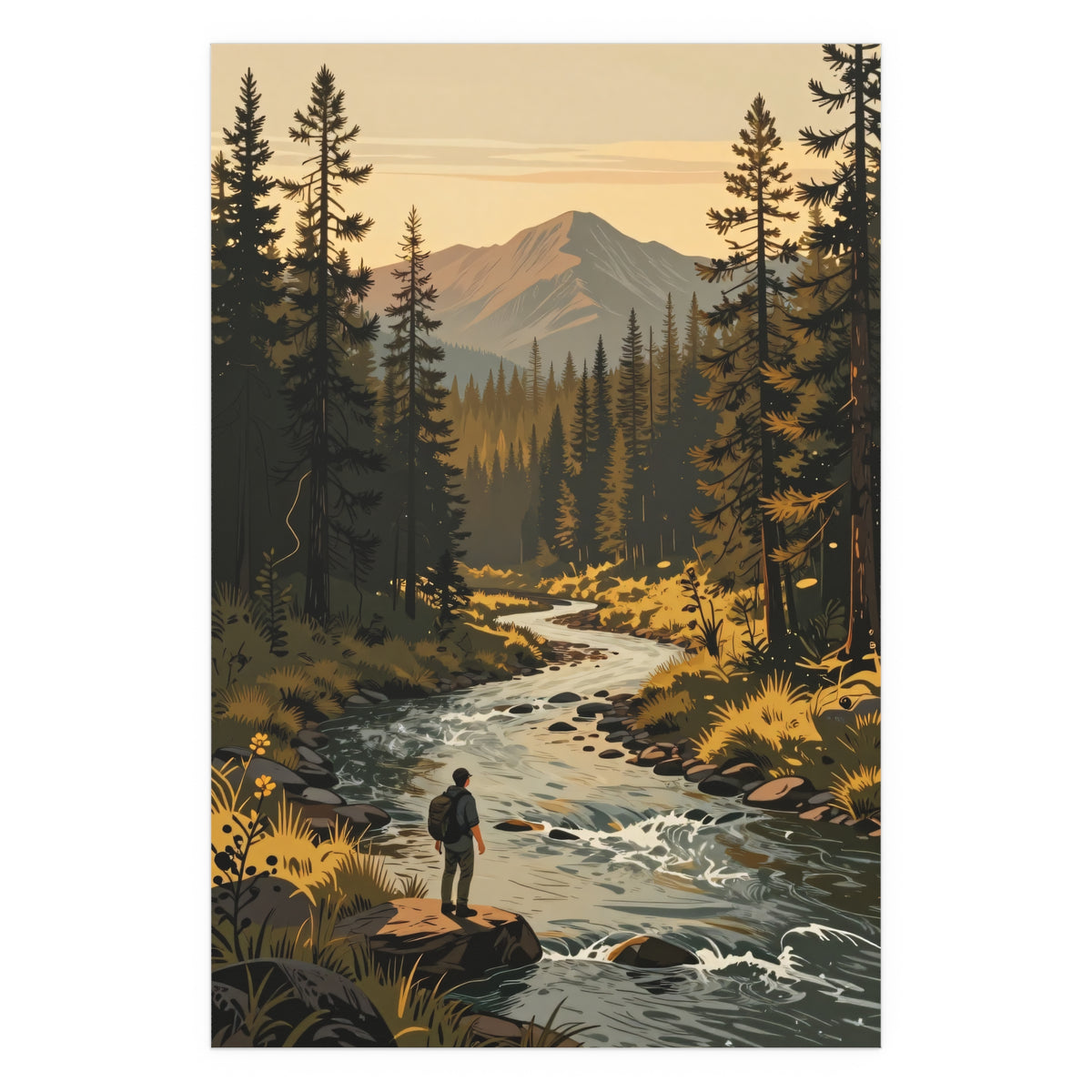 Mountain Trail Serenity