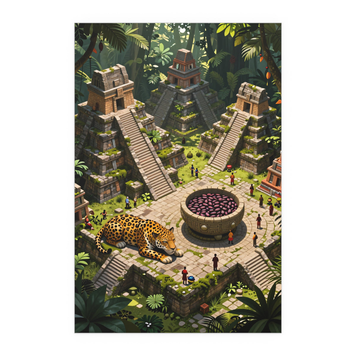 Vibrant Jungle Oasis