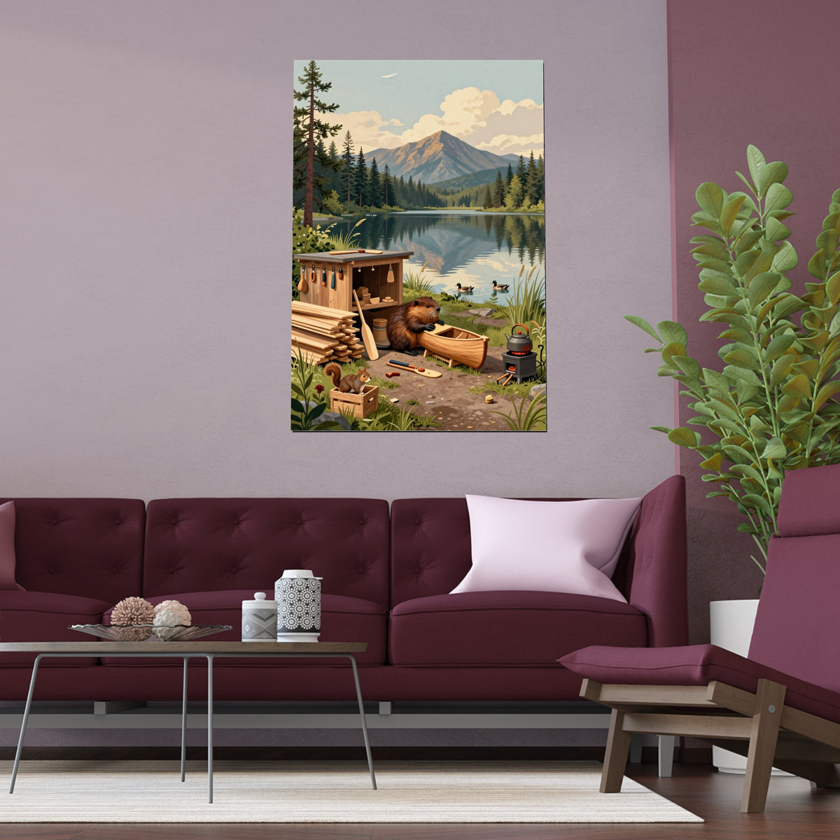 Serene Retreat at Dawn's Edge