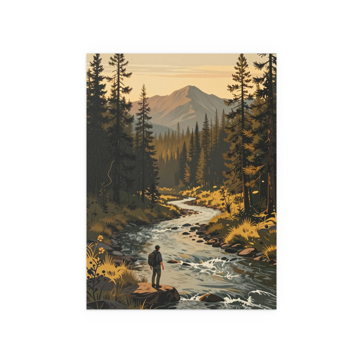 Mountain Trail Serenity