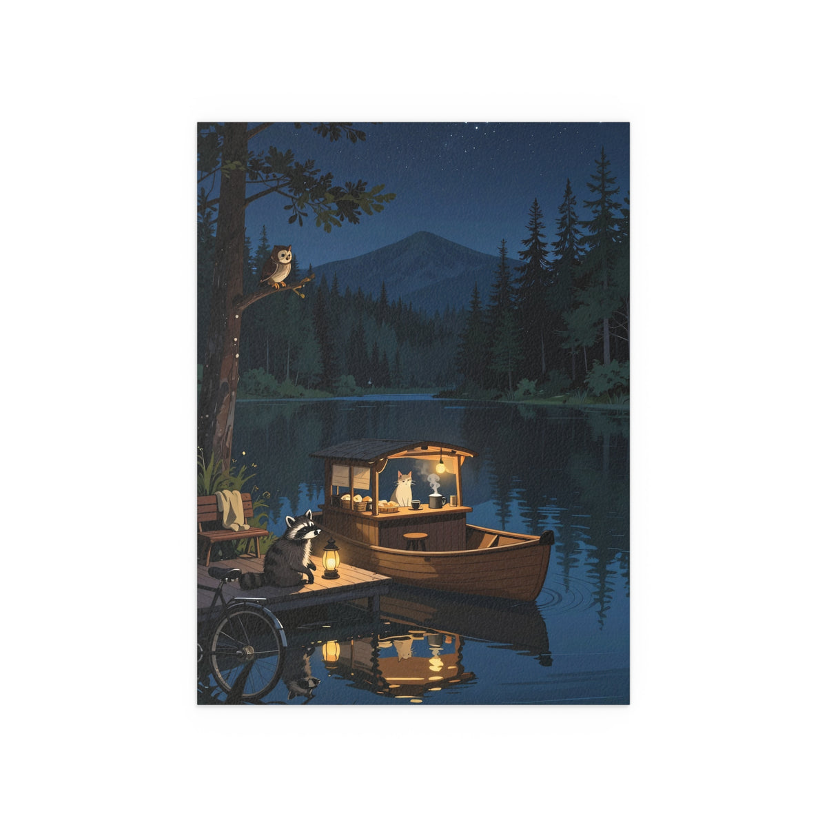 Moonlit Cove Awakening