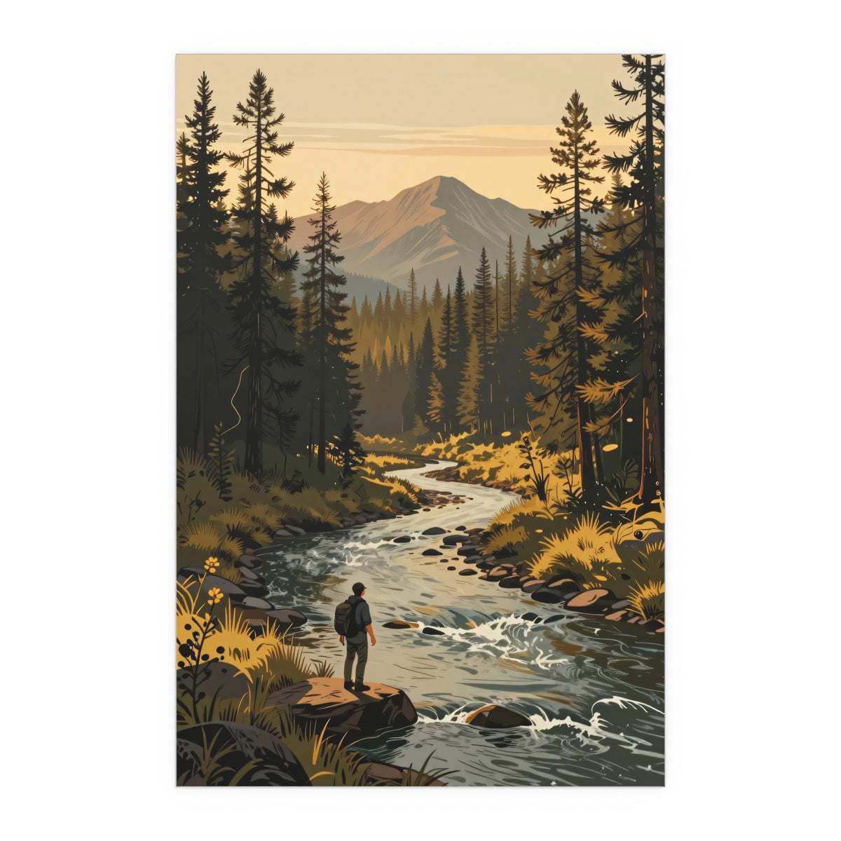 Mountain Trail Serenity