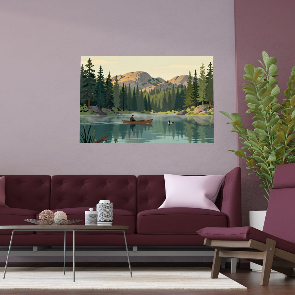 Serene Canoeist