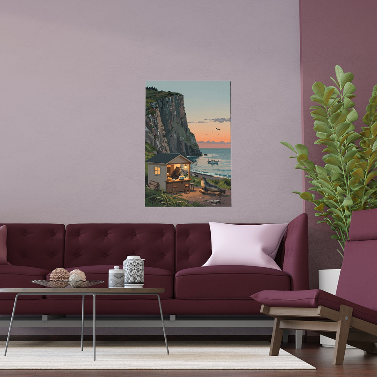 Sunset Serenity by the Sea