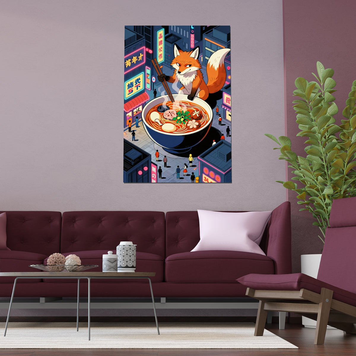 Urban Fox's Nighttime Snack