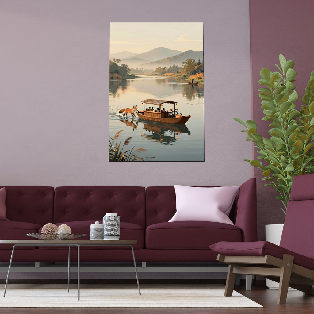 Serene River Reflections