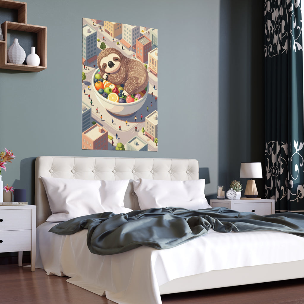 Sloth's Fruit Bowl Oasis