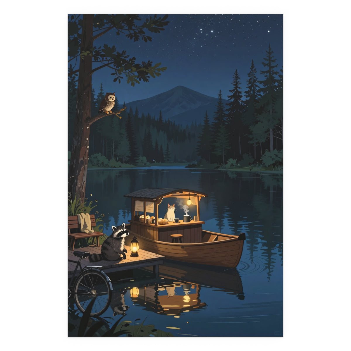 Moonlit Cove Awakening