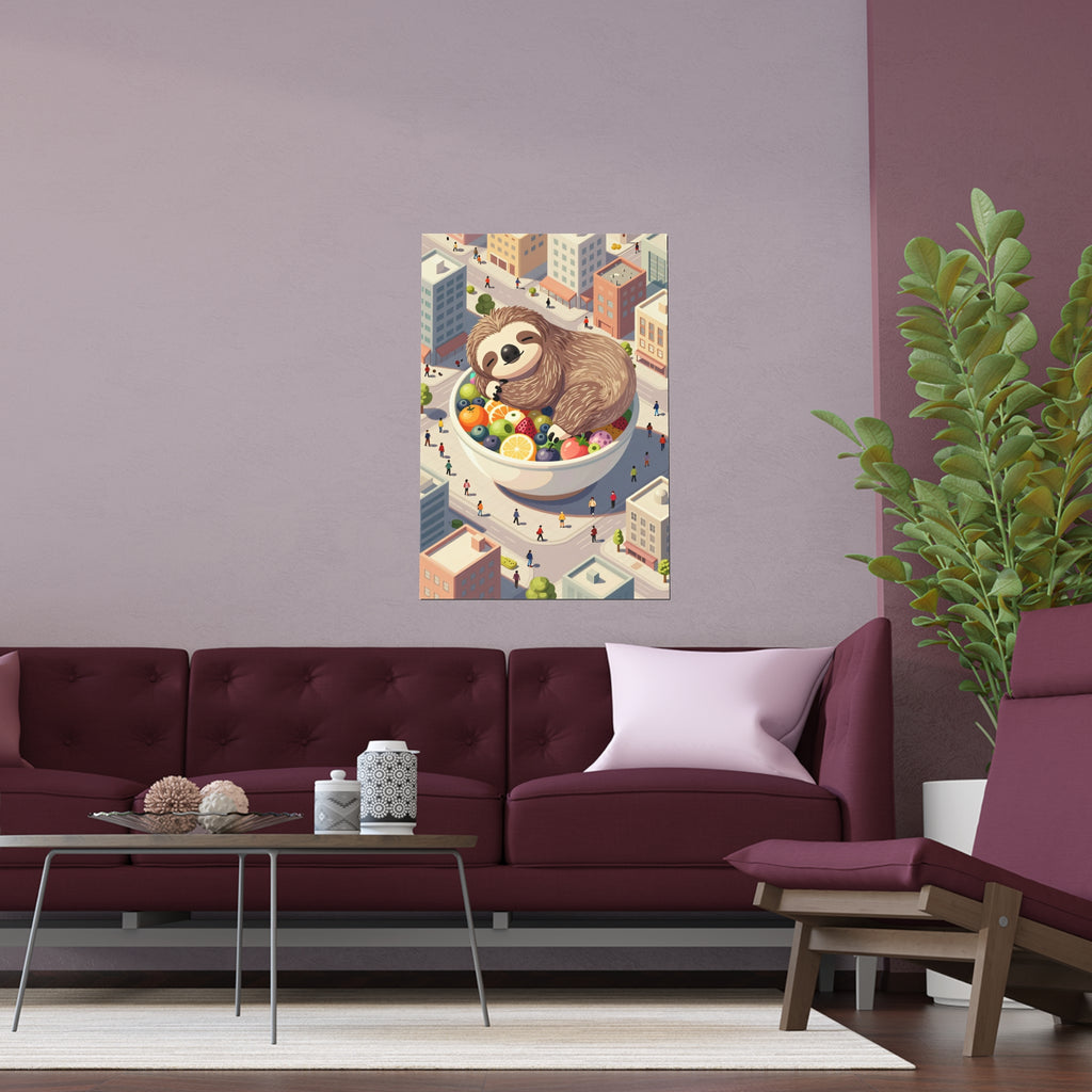 Sloth's Fruit Bowl Oasis