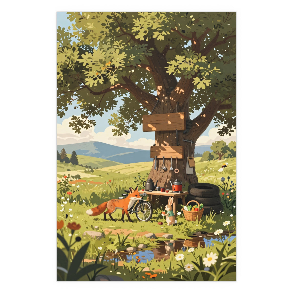 Whispers Beneath the Willow