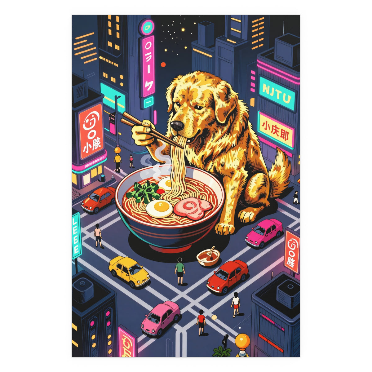 Neon Nights on the Streets