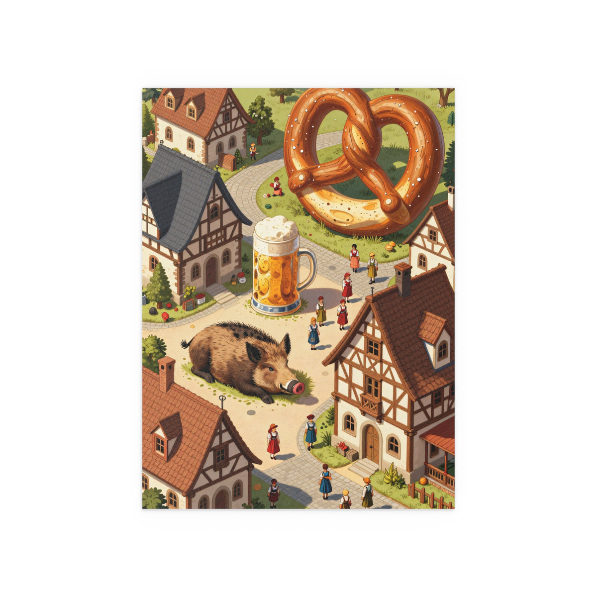 Oktoberfest Bavarian Village Delight
