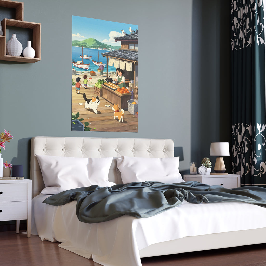Vibrant Coastal Oasis