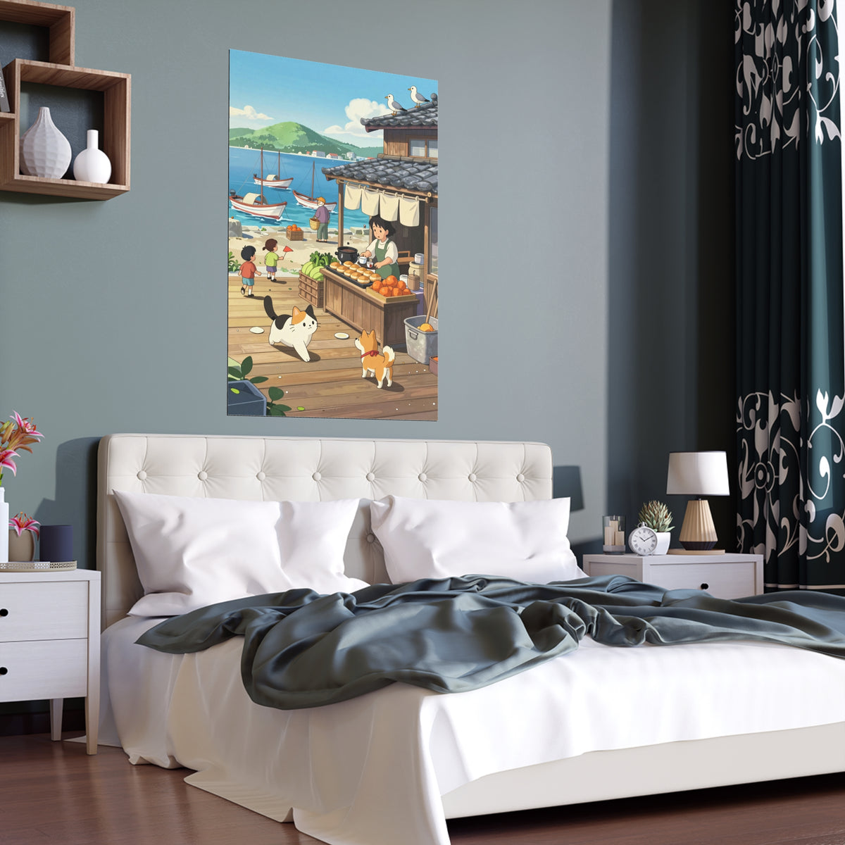 Vibrant Coastal Oasis
