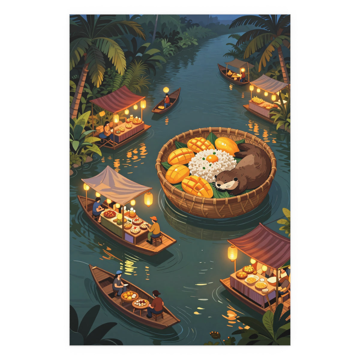 Vibrant Oasis of the Ancients