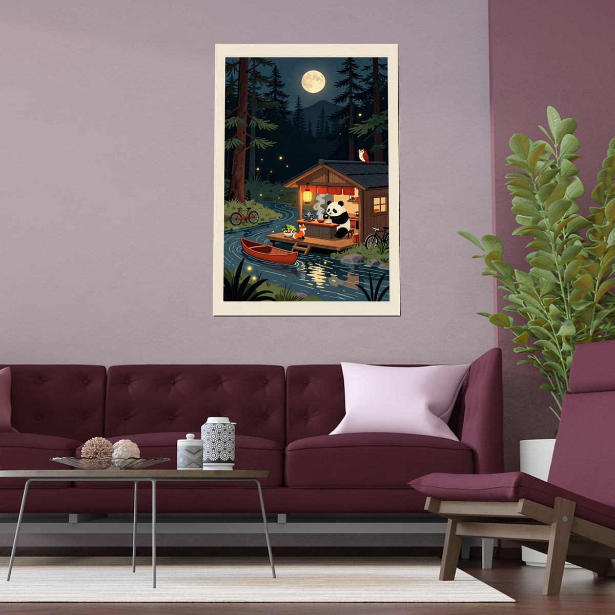 Starry Night Canoe Serenade