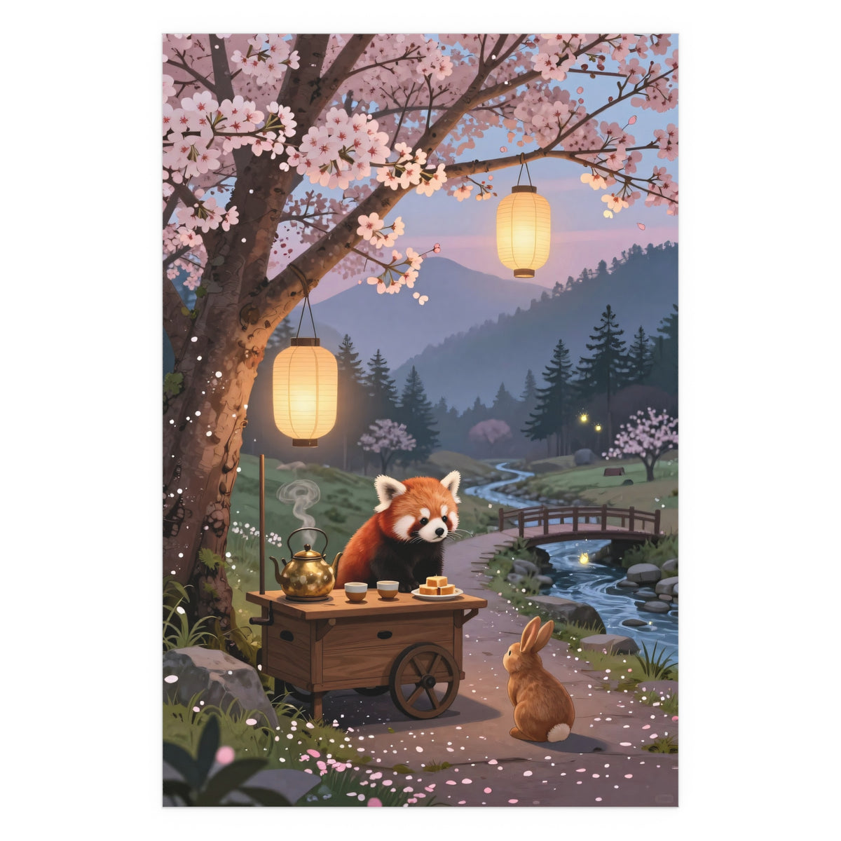 Moonlit Forest Sanctuary