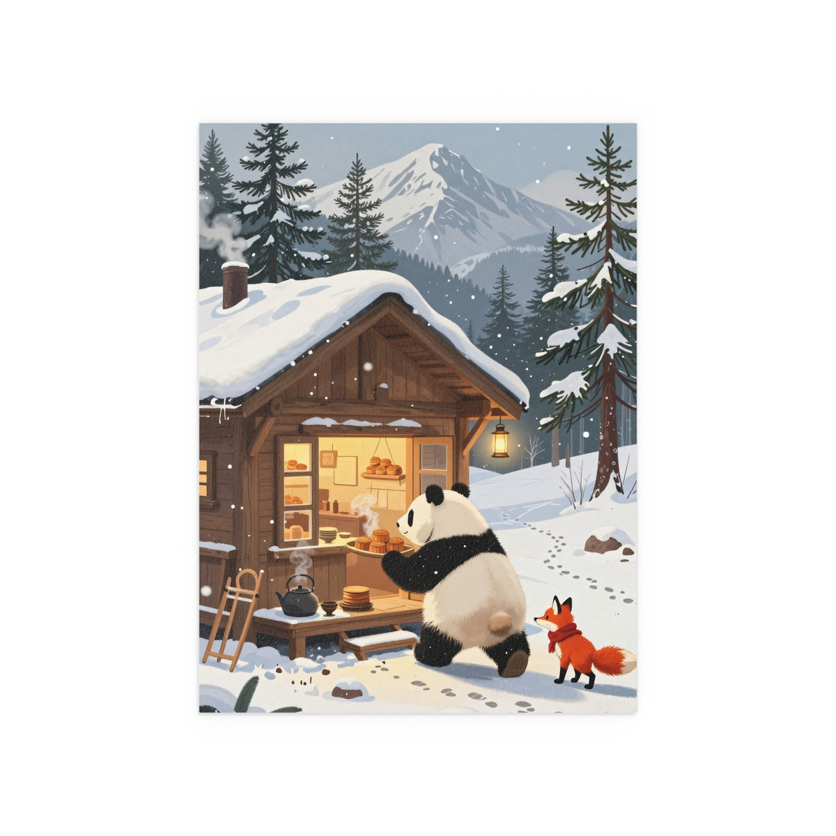Snowy Sanctuary Bakehouse