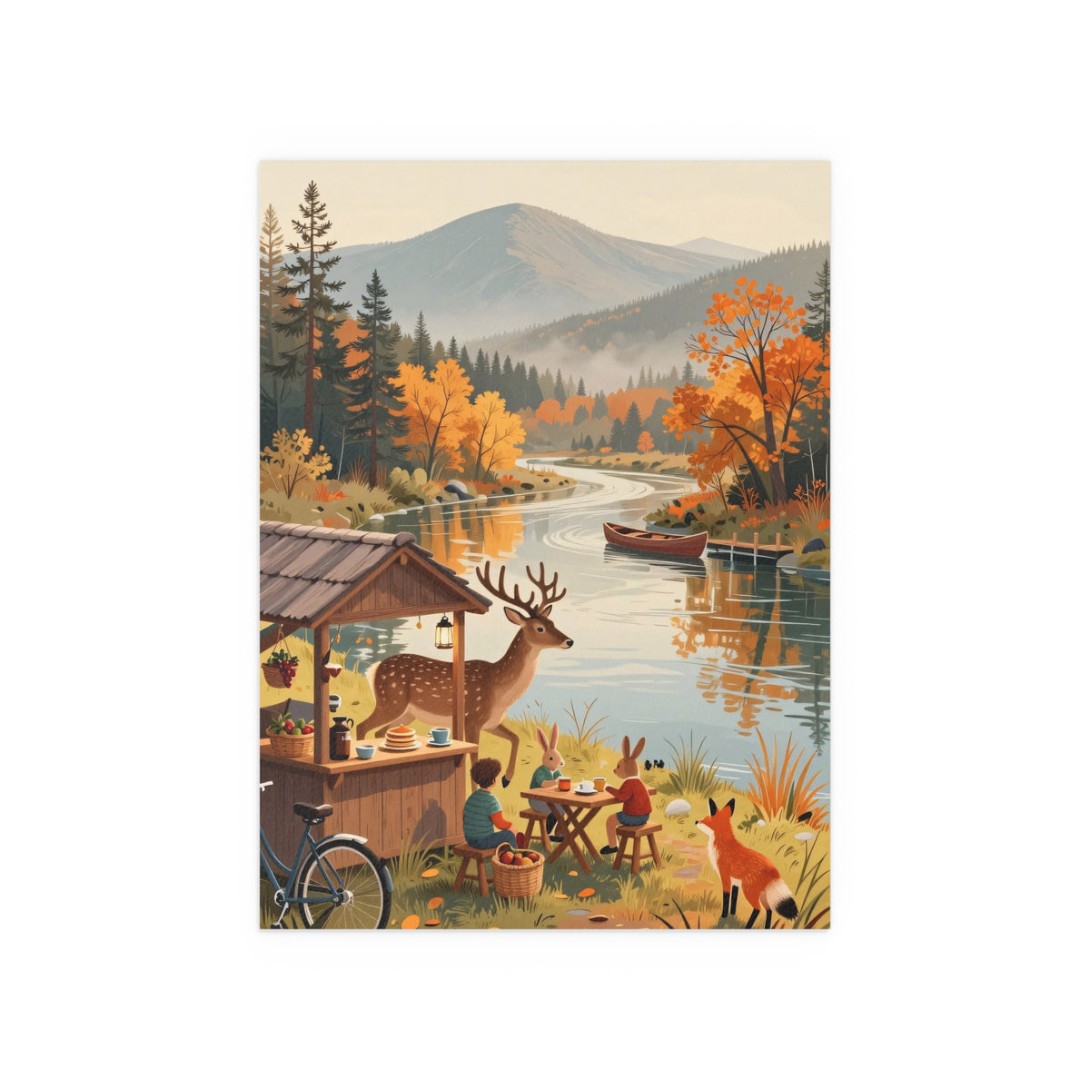 Serene Autumn Retreat