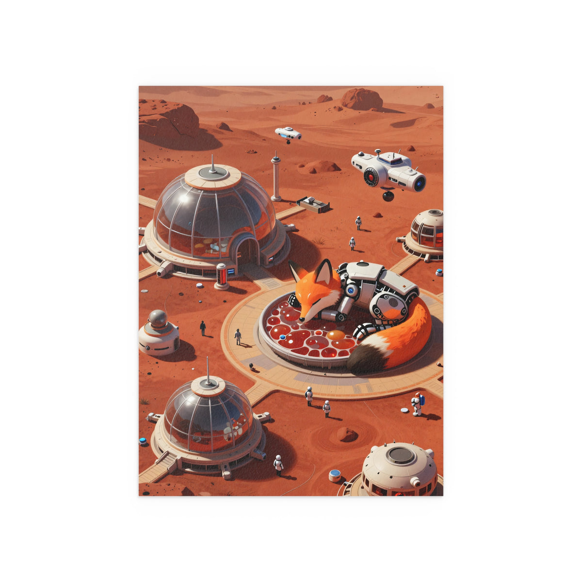 Cosmic Horizon Colonies