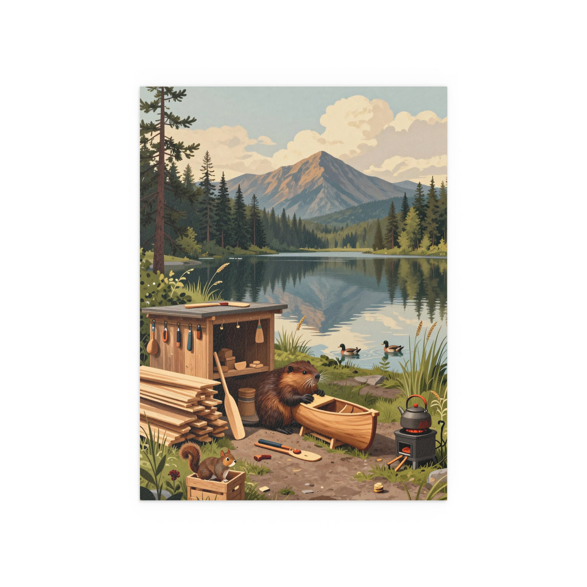 Serene Retreat at Dawn's Edge