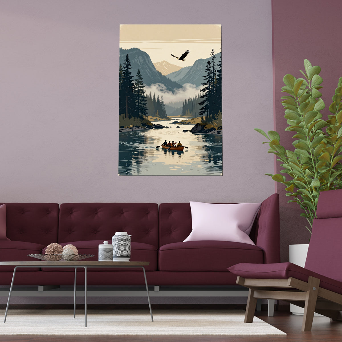 Serene Reflections on the Lake's Edge